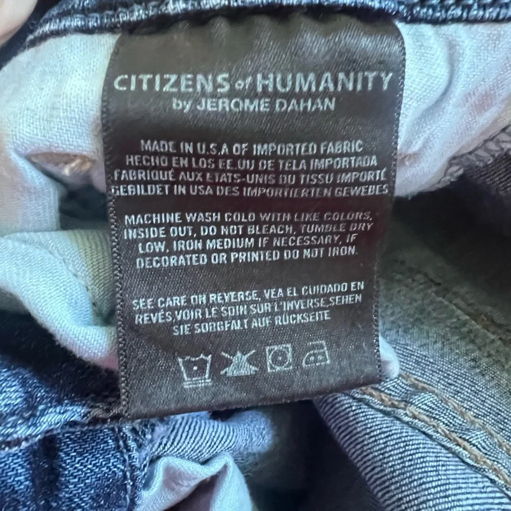 Citizens of Humanity Arielle Mid-rise Skinny Size 26 - Picture 5 of 6